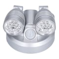 Miniatyrbild 7 av 8: Justerbar sensorlampa Dubbelhuvud Infraröd Induktion Rörelsesensor Lampa LED Nattlampa