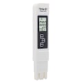 Miniatyrbillede 4 af 8: 3-i-1 vandkvalitetstester bærbar TDS EC temperaturmåler med HD LED-display hvid