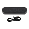 Miniatyrbillede 1 af 8: Bærbar Fitness Timer Multifunktionel 1000mAh USB Fitness Sports Interval Trænings Timer Alarmur