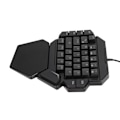 Miniatyrbild 3 av 8: Enhands tangentbord med en hand 35 tangenter Noggrann känslig kontroll 6 programmerbara tangenter Ergonomisk design Halvt tangentbord