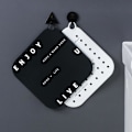 Miniatyrbillede 1 af 4: Silikone Aftapningsforsegling Dæksel Anti-Lugt Brusematte Silica Gel Prop Deodoriserende Matte til Badeværelse Kar Køkken 2 Pak