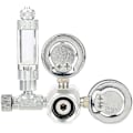 Miniatyrbilde 5 av 5: CO2-regulator for akvarium Dobbelt akvarium CO2 trykkmåler Justerbart trykk CO2-system (w21.8)