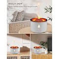 Miniatyrbilde 5 av 5: Vulkan Luftfukter, Jellyfish Mist Flame Diffuser for Soverom Hjem og Kontor, Pulserende/Kontinuerlige Moduser, 360ml Britisk Standard Plugg