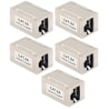 Pikkukuva 1 / 4: 5 kpl Cat6 A Ethernet-sovitinliitin Patch-kaapeli Rj45-sovitin Cat6 Lan-liitin Jatkojohto Lan-kaapeli Rj45-liitin