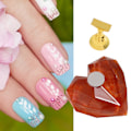 Miniatyrbillede 8 af 8: Magnetisk negleholder Manicure Praksis Træning Display Stativ Krystalholdere Legering Falske Neglespids Salon DIY Manicure Værktøjer