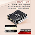 Miniatyrbillede 3 af 5: ST21PRO Bluetooth Digital Audio Effektforstærker Board 2.1 Kanal B