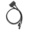Pikkukuva 8 / 8: Sata-kaapeli 7+15Pin 4Pin uros naar Sata naaras 3.0 datavoedingsverlengkabel voor externe harde schijf datatransmissie