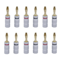 Pikkukuva 1 / 5: 12 kpl 4 mm:n audioliitin banaaniplugi audioliitin