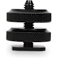 Miniatyrbillede 2 af 5: 4 stk. Hot Shoe Mount Kamera Tripod Kamera Kugle Mount Hot Shoe Adapter Hot Shoe til 1/4 Cold Shoe Adapter Kamera Cage Adapter Flash Holder Beslag Came