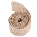 Miniatyrbild 3 av 8: Jute Hessian tyg för att göra julfestprydnader (bredd: 5 cm)