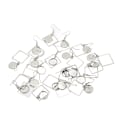 Miniatyrbilde 6 av 8: 20 stk ørepyntblanker Personlighet Uthulet Rustfritt Stål DIY Ørepyntbrett for Smykkefremstilling DIY Håndverk