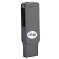 Miniatyrbillede 2 af 8: 2 i 1 Mini Metal U Disk Mobiltelefon OTG Flashdrev 256 GB Opbevaring til Windows/iOS Systerm