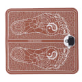 Miniatyrbild 2 av 8: Fotmassagermatta 8 lägen 19 styrka Mikroström USB uppladdningsbar massagedyna med fjärrkontroll