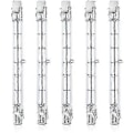 Miniatyrbilde 1 av 5: Dimbar R7s 118mm 300w Halogenpære - 5 stk, 220-240v, 3100lm