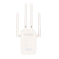 Miniatyrbillede 1 af 8: WiFi-forstærkere Signal Booster 4 eksterne antenner Dual Band WiFi AP Range Extender Signalforstærker EU-stik 100-240V EU-stik