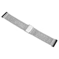 Miniatyrbild 2 av 8: Klockarmband 24mm i rostfritt stål, justerbart mesh-armband för Suunto Spartan HR 7/D5i Sliver