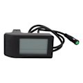 Miniatyrbillede 1 af 8: Elektrisk cykel LCD-display meter Vandtæt 5pin stik Cykelkonverteringsmeter til Bafang-controller 24‑48V