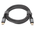 Miniatyrbillede 3 af 8: USB C til USB C Kabel 4,9ft Nylon Han til Han PD240W PD3.1 E Mark Chip Type C Opladningskabel til Laptop Telefon Tablet