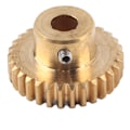 Pikkukuva 1 / 8: Spur Gear Messinki 30 Hammas 0,8 Mod 6mm DBore Hardware Teollisuusrobotin osat 430100060030