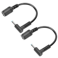 Pikkukuva 3 / 8: 2 kpl power muunnoksen kaapeli 7,4 x 5,0 mm naaras - 4,5 x 3,0 mm taivutettu uroskärki ja tappi HP Ultrabookille