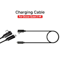 Miniatyrbillede 6 af 8: USB C til Type C 3.1 kabel Virtual Reality Headset Link kabel Kompatibel til Oculus Quest 2 VR