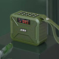 Pikkukuva 1 / 4: W28 Ulkokäyttöön tarkoitettu Walkman-soitin Radio Bluetooth-kaiutin Pieni Ääni Käsiradio Vihreä