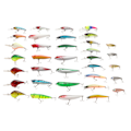 Miniatyrbillede 8 af 8: 35 stk. simuleret hård agn blandet minnow fiske lokke sæt minnow lokke til ferskvand saltvand bådfiskeri
