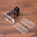 Miniatyrbild 2 av 5: Clip-On handsfree förstoringsglas för äldre personer med nedsatt syn, 3x förstoring, 8,5 X 3 cm