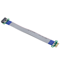 Pikkukuva 7 / 8: PCIE-jatkokaapeli 1X Riser-kortin jatke Kaksinkertainen nopeus Uros-Naaras-sovitin Nauha EP051