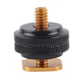 Miniatyrbild 1 av 6: Flash Hot Shoe Adapter Mount - 1/4" stativ skruvhållare tillbehör