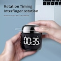 Miniatyrbillede 4 af 5: Digital Køkken Timer Stor LED Display Justerbar Lydstyrke Madlavning og Klassetimer til Børn og Lærere Sort