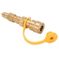 Miniatyrbilde 4 av 8: Propantankadapter 3/8 tommer kompakt holdbar propankobling tilbehør for hjemmebruk