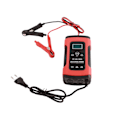 Miniatyrbillede 1 af 8: 3-trins automatisk smart batterilader LCD-display multifunktionel lader AC100-240V til elbiler EU-stik