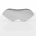 Miniatyrbilde 5 av 5: Gua Sha-verktøy i rustfritt stål - Myofascial massasje for smertelindring, fysioterapi - Ansikt, nakke, armer