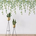 Miniatyrbillede 3 af 4: 1 stk Grønne Planter Vægsticker Blade Planter Vægsticker Dekoration til Soveværelse Stue Kontor