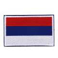 Miniatyrbilde 1 av 8: European Country Flags Patch Verdens nasjonale krok og løkkemerke Brodert patchtilbehør Russland