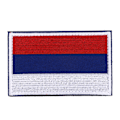 Pikkukuva 1 / 8: Euroopan maan liput Patch World National Hook and Loop Badge Brodeerattu Patch Accessory Venäjä