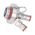 Miniatyrbillede 6 af 8: Mini Keg Dispenser Ølhaner Dobbelt Kuglelås Rustfrit Stål med Slange Ekstra Tætningsring
