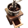 Miniatyrbillede 4 af 8: Husholdningshåndkværn til kaffe med skridsikker pude Praktisk robust manuel kaffebønnekværn til butik