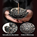 Pikkukuva 3 / 5: Lotus Stick Suitsukepidike ja Suitsukepoltin, 2 set