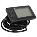 Miniatyrbild 7 av 8: Elektrisk cykel LCD-displaymätare ABS 36V 48V Universal kontrollpanel för 22,2 mm styre