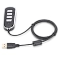 Miniatyrbilde 5 av 8: Adapter for kundesenterhodesett, kablet 3,5 mm hunn til USB hann
