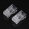 Miniatyrbillede 4 af 8: 100 STK/LOT Cat5 Cat5e netværksinternetstik RJ45 8P8C kabel Modulære stikhoveder