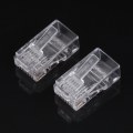 Pikkukuva 4 / 8: 100 kpl / LOT Cat5 Cat5e verkko-Internet-liitin RJ45 8P8C kaapeli Modulaariset pistokepäät