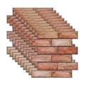 Miniatyrbillede 1 af 5: 10 stk. 3D selvklæbende vægpaneler til køkken, badeværelse, stue