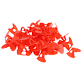 Pikkukuva 1 / 8: Anti Pecking Chicken Glasses Egg Breakage Rate Reduction Durable Chicken BlindersMedium Unbolted Chicken Glasses 200pcs/set