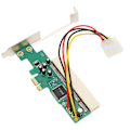 Miniatyrbillede 7 af 8: PCI Express til PCI-adapterkort 2,5 Gbps Dataoverførsel 4-benet strømforbindelse Plug and Play PCI Express-udvidelseskort
