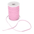 Miniatyrbillede 2 af 8: Elastisk ledning 50 Yards 0,1 tommer bred blød fleksibel nylon åndbar vaskbar armbåndssnor til håndværk DIY perler Pink