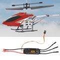 Miniatyrbild 8 av 8: 40A Hastighetsregulator Borstlös ESC RC Drone Helikopter FPV Delar TillbehörSvart