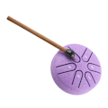 Miniatyrbillede 5 af 6: Professionel Mini 6 Note Handpan Drum - Lilla Percussion Instrument Purple